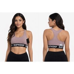 Rip n Dip peeking Nermal Sports Bra (Blush) XS‎